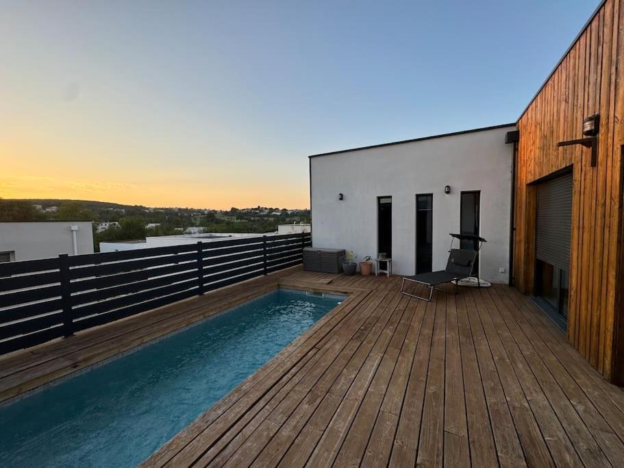 Luxury Villa With Pool And View Juvignac Buitenkant foto
