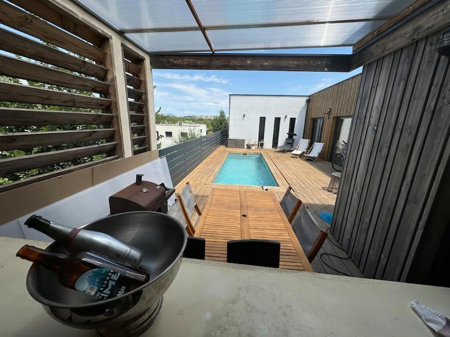 Luxury Villa With Pool And View Juvignac Buitenkant foto